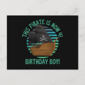 Carte Postale Ce pirate a maintenant 4 ans, c'est son anniversai (Devant)