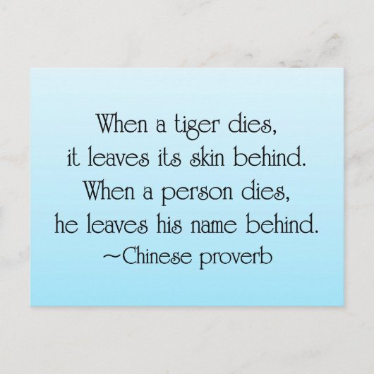 Carte Postale Ce que nous laissons derrière nous (Devant)