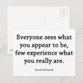 Carte Postale Ce que vous êtes (Devant / Derrière)