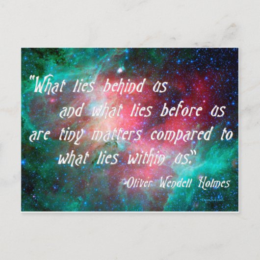 Carte Postale Ce qui nous habite (Devant)