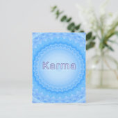 Carte Postale Ce Qui Se Passe...Soft Pastel Positive "Karma" (Debout devant)