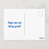 Carte Postale Ce qui vous différencie est magnifique (Dos)