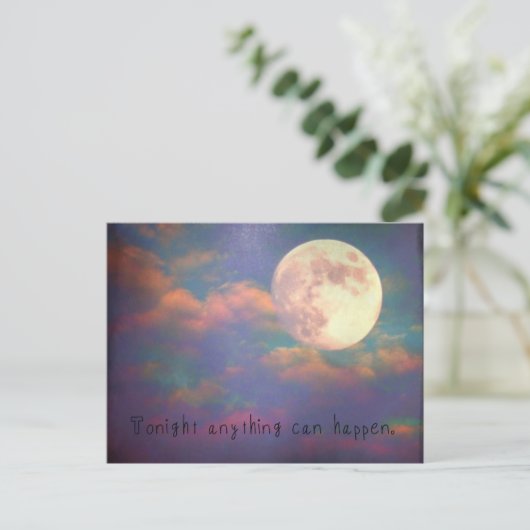 Carte postale ce soir (Debout devant)