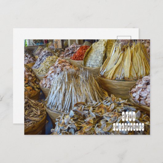 Carte Postale Cebu des Philippines (Devant / Derrière)