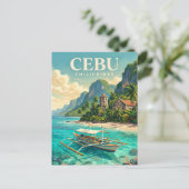 Carte Postale Cebu Philippines (Debout devant)
