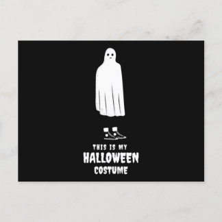 Carte Postale Ceci Est Mon Costume D'Halloween Drôle Halloween T