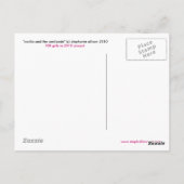 Carte Postale Cecilia et Centipede (Dos)