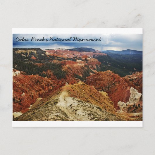 Carte Postale Cedar Breaks Monument National (Devant)