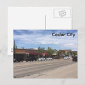 Carte Postale Cedar City (Devant / Derrière)