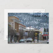 Carte Postale Cedar City (Devant / Derrière)