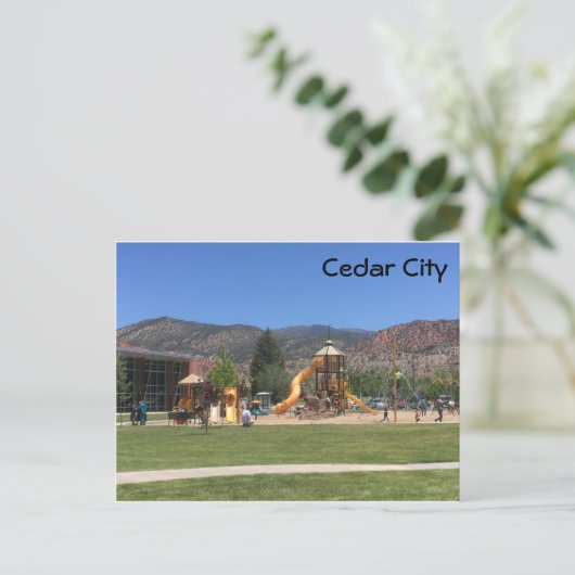 Carte Postale Cedar City (Debout devant)