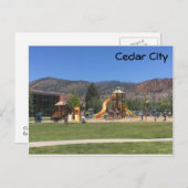 Carte Postale Cedar City (Devant / Derrière)