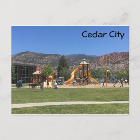 Carte Postale Cedar City (Devant)