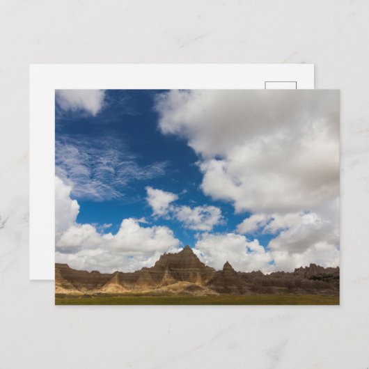 Carte Postale Cedar Pass Area, Badlands National Park, SD (Devant / Derrière)