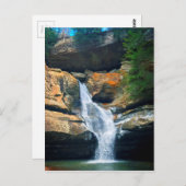 Carte Postale Ceder Falls, Hocking Hills Ohio (Devant / Derrière)
