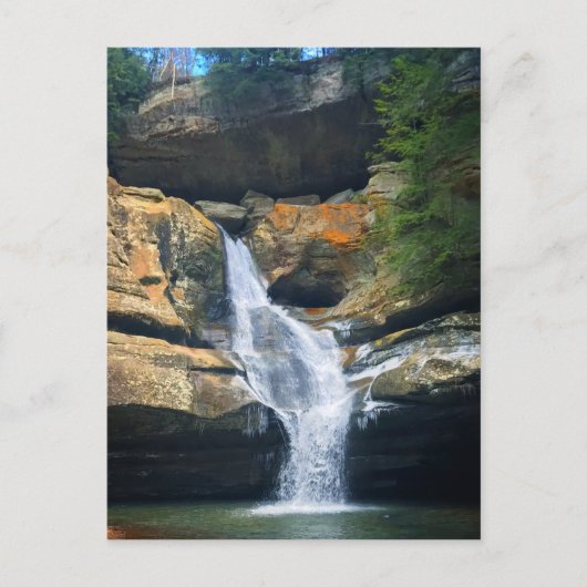 Carte Postale Ceder Falls, Hocking Hills Ohio (Devant)