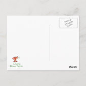 Carte Postale Cèdre, Aquarelle (Dos)