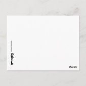 Carte Postale Ceinture (Dos)