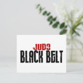 Carte Postale Ceinture noire Judo (Debout devant)
