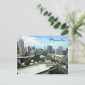 Carte Postale ceinture verte mannequin (Debout devant)