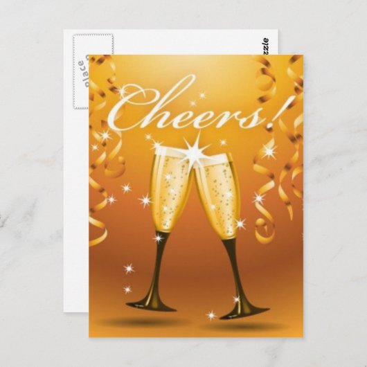 Carte Postale Célébration (Devant / Derrière)