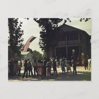 Carte Postale Célébration 4 juillet afro-américaine