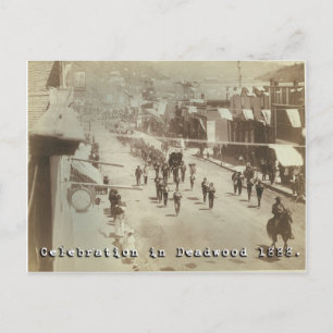 Carte Postale Célébration de Deadwood 1888