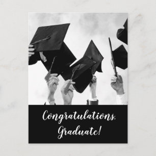 Carte Postale Célébration de la remise des diplômes en groupe av