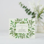 Carte Postale Célébration de la vie après la réunion de rassembl (Debout devant)