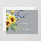 Carte Postale Célébration de la vie  Perte d'un être cher  (Devant / Derrière)