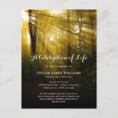 Carte Postale Célébration de l'Arbre Mémorial de la Vie (Devant)