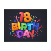 Célébration du 18e anniversaire