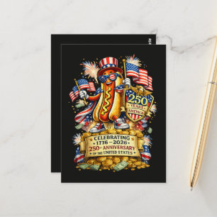 Carte Postale Célébration du 250e anniversaire de l'indépendance