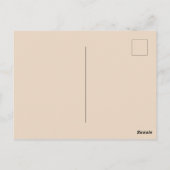 Carte Postale Célébration du pain au champagne (Dos)