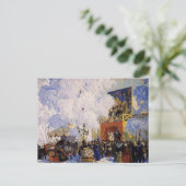 Carte Postale Célébration en ville (Debout devant)