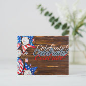 Carte Postale Célébration patriotique (Debout devant)