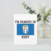 Carte Postale Célèbre à Kiev (Debout devant)