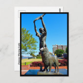 Carte Postale célèbre agitatrice à Savannah, Géorgie (Devant / Derrière)