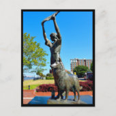 Carte Postale célèbre agitatrice à Savannah, Géorgie (Devant)