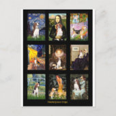 Carte Postale Célèbre Art Beagle Comp 1 (Devant)