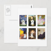 Carte Postale Célèbre Art Composite Maltais (clair) (Devant / Derrière)