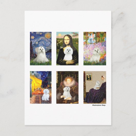 Carte Postale Célèbre Art Composite Maltais (clair) (Devant)