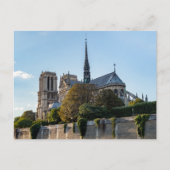 Carte Postale Célèbre Cathédrale Notre Dame de Paris - France (Devant)