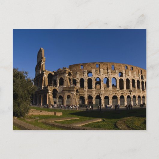 Carte Postale Célèbre Colisée à Rome Italie Classement 2 (Devant)