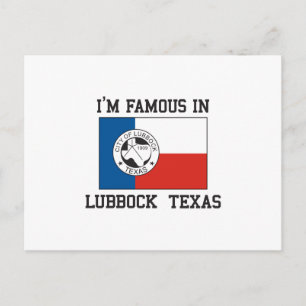 Carte Postale Célèbre Dans Lubbock