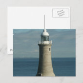 Carte postale célèbre du phare (Devant / Derrière)