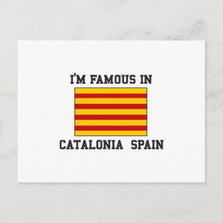 Carte Postale Célèbre En Catalogne Espagne