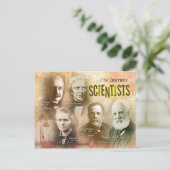 Carte Postale Célèbre scientifique du 19ème siècle (Debout devant)