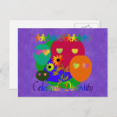 Carte Postale Célébrer la diversité (Devant / Derrière)