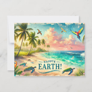 Carte Postale Célébrer la Terre, 22 avril